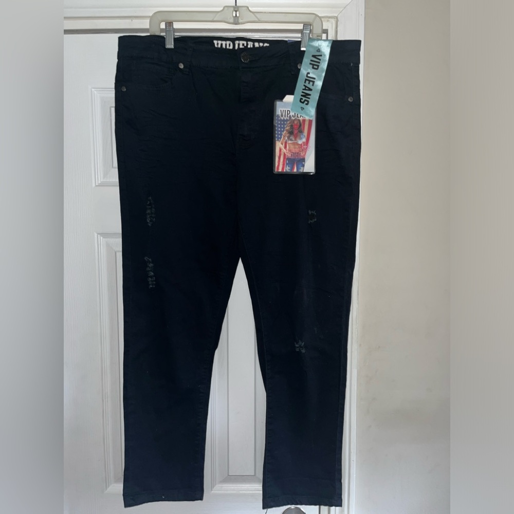 NWT, VIP, Navy Blue Jeans, Size 20